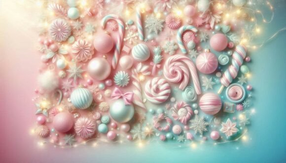 Candy Pastel Christmas Illustrations Review