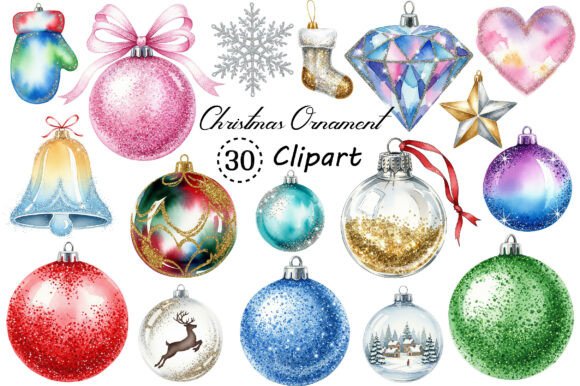 Christmas Ornament PNG Clipart for Illustrations