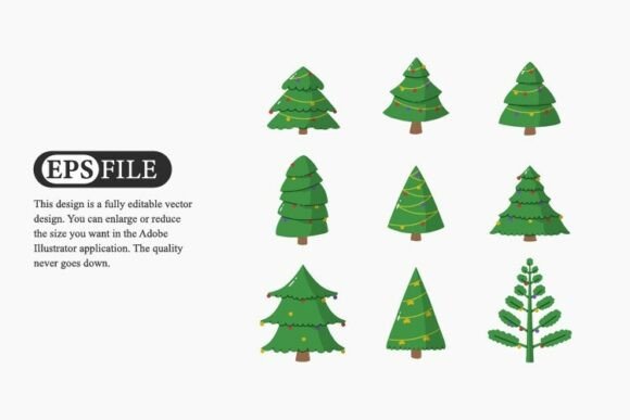 Christmas Tree Hand Drawn Vector: Illustrations Review