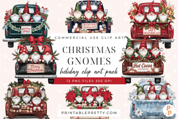 Christmas Truck Gnomes PNG Clipart: Designer Review