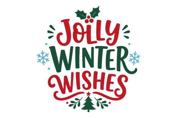 Jolly Winter Wishes Christmas SVG Freebies Review