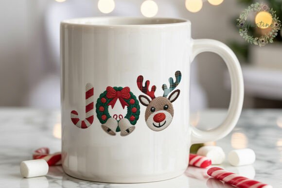 JOY Christmas Embroidered PNG Clipart Review