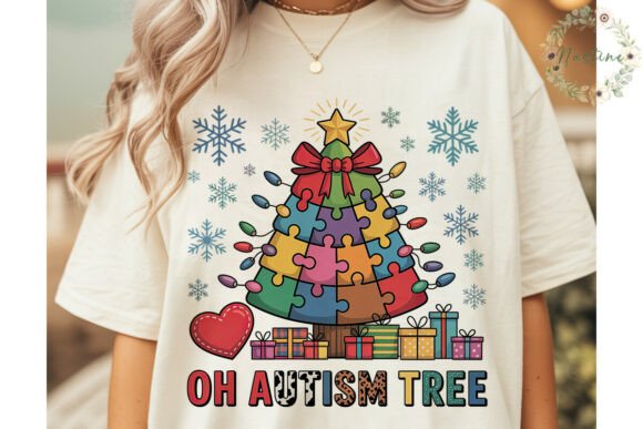 Reviewing Autism Christmas Tree Puzzle Illustrations for Design