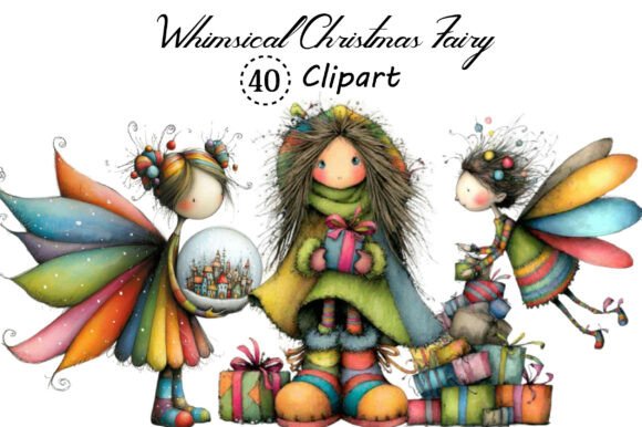 Reviewing Whimsical Christmas Fairy Illustrations